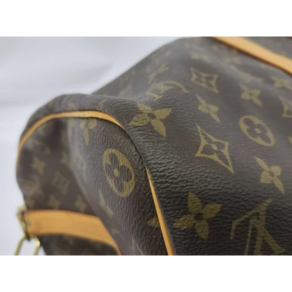 Louis Vuitton Vintage Pre-owned Leather travel-bags Brown Dames