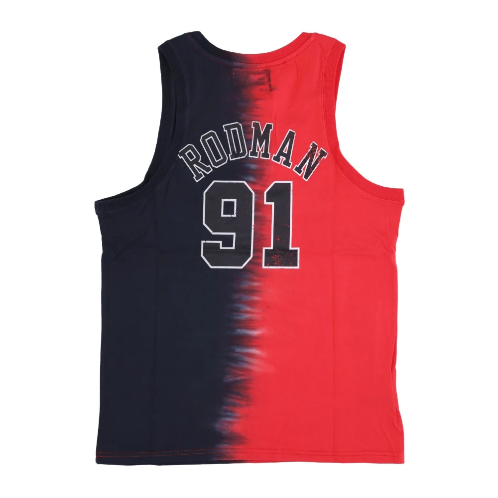 Mitchell & Ness Chicago Bulls Tie Dye Tank Rodman Multicolor Heren