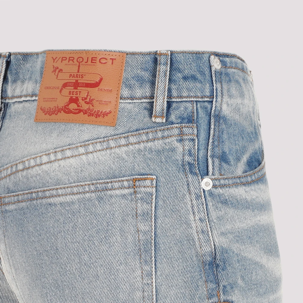 Y Project Hook And Eye Slim Jeans Blue Dames