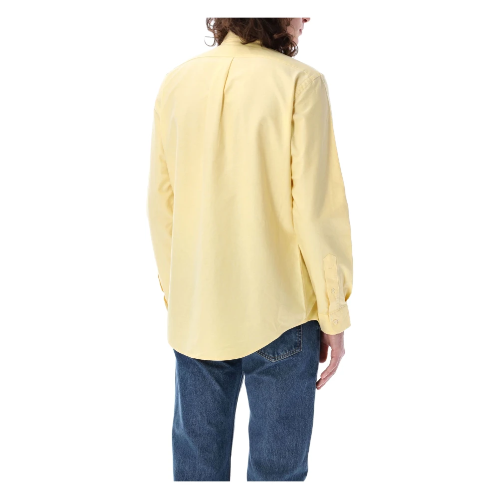 Polo Ralph Lauren Klassiek Oxford Overhemd voor Mannen Yellow Heren