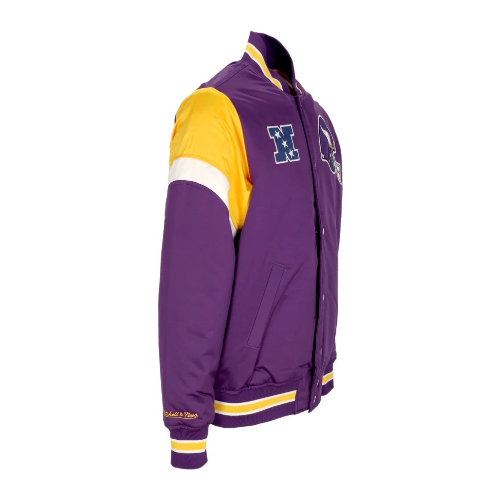 Mitchell & Ness NFL Bomberjack Minnesota Vikings Team Purple Heren