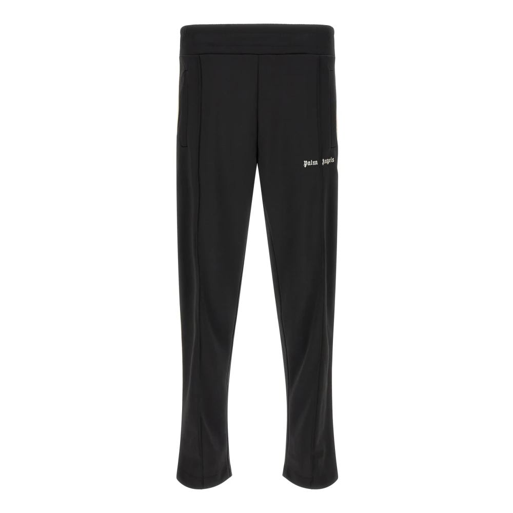 Palm Angels Mannelijk Zwart Broeken Heren, L, Broeken