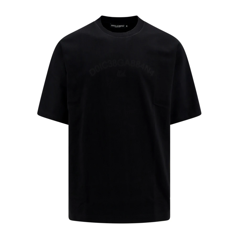 Dolce & Gabbana Men's Black Clothing T-Shirts & Polos Ss24 - T-Shirts - L - Tops