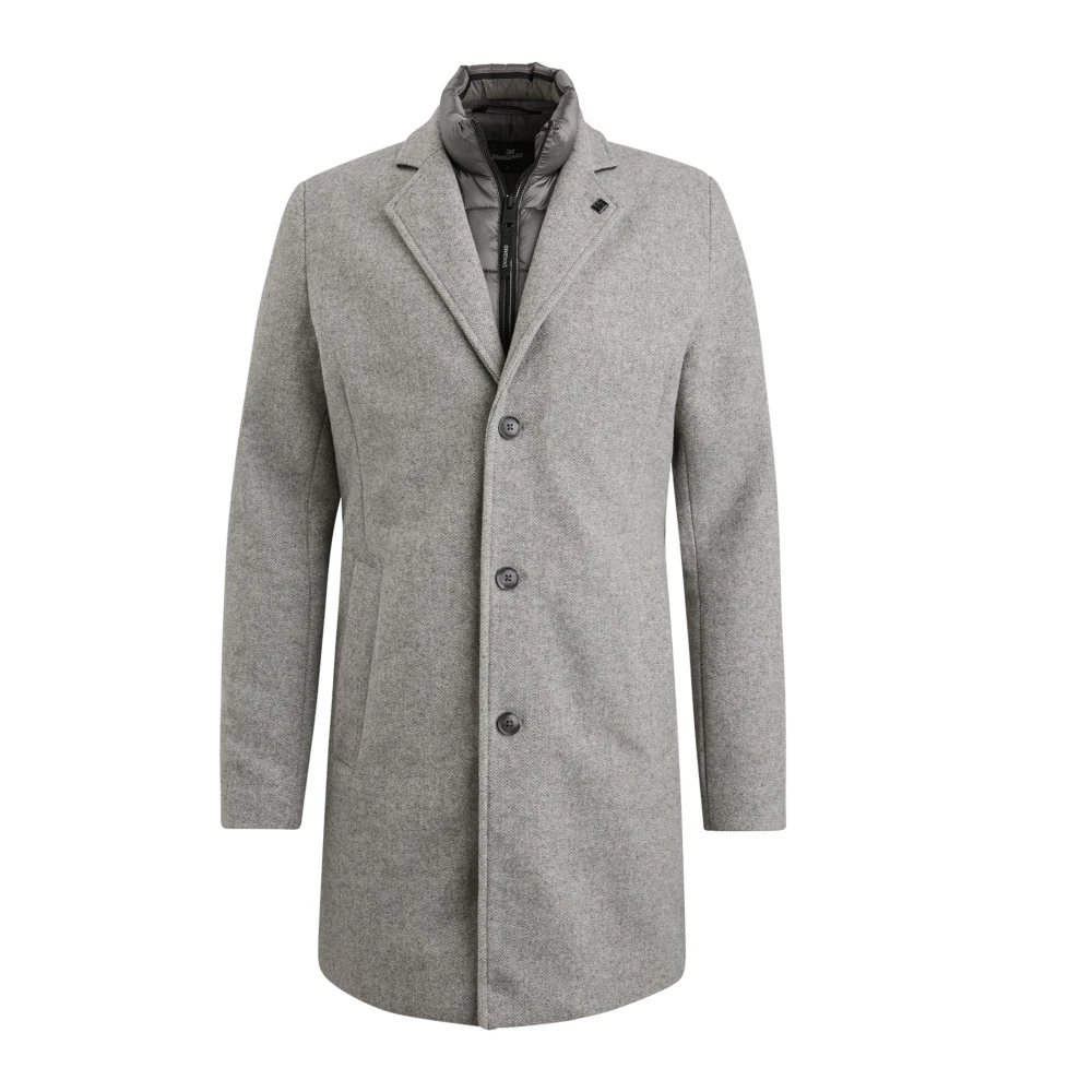 Vanguard Bruine Winterjas Stijlvol Ontwerp Brown Heren