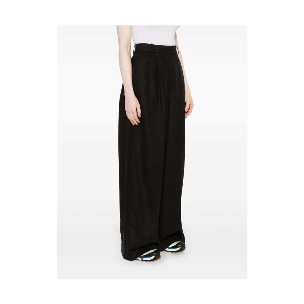 A.p.c. Koffiebruine Broek met Zakken Black Dames