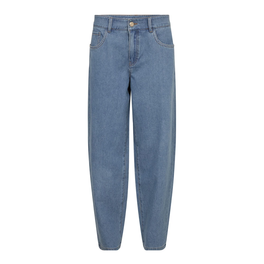 Mos Mosh Blue Loose-Fit Jeans - Female - Loose Fit Jeans - W25 - Jeans