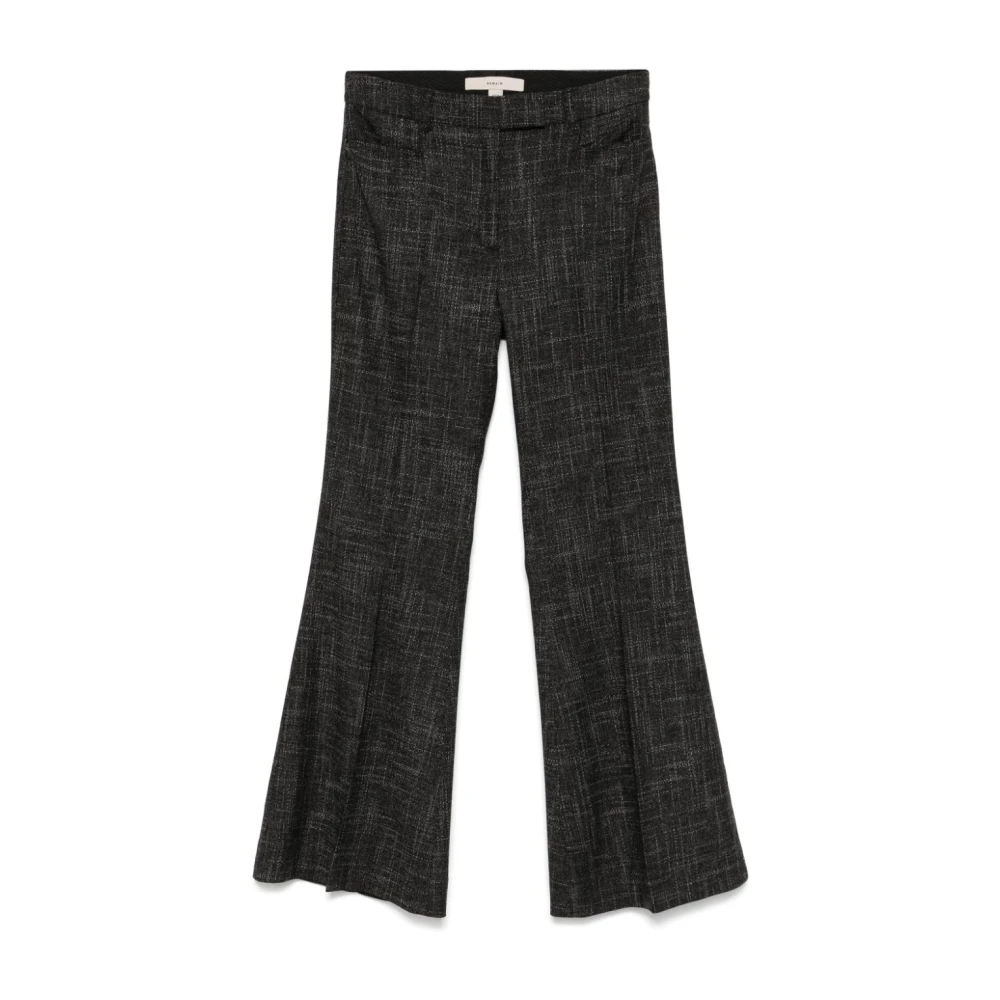 Remain Birger Christensen Elegant Wide-Leg Trousers Black Dames