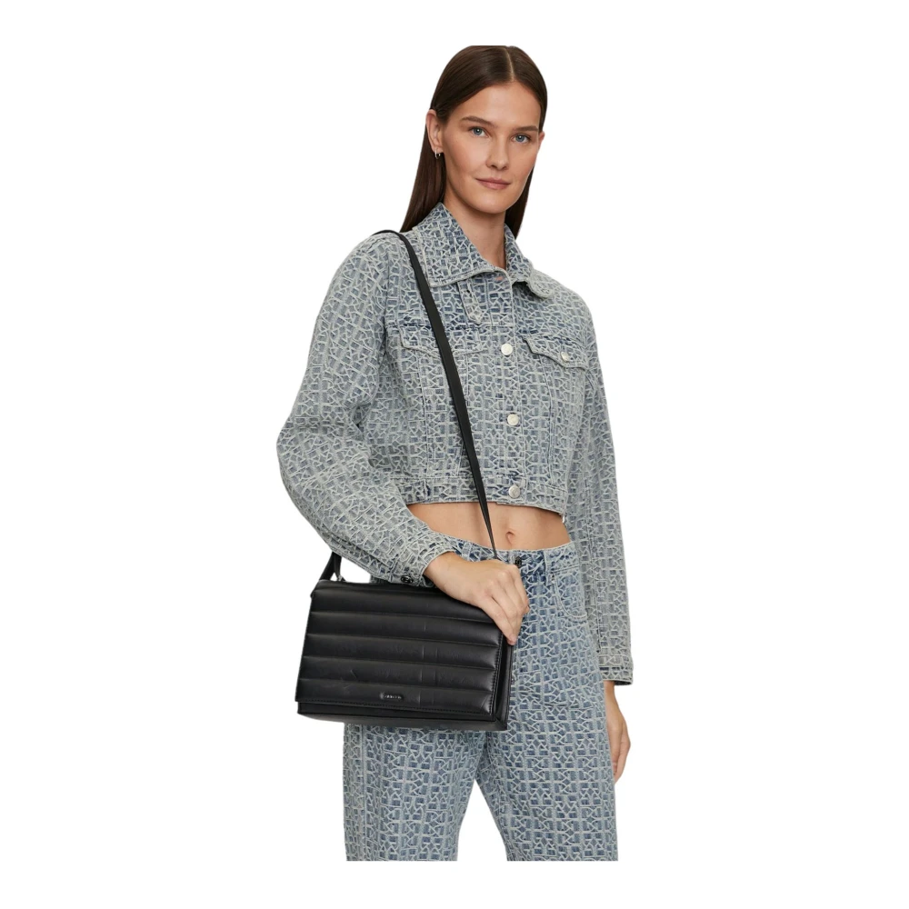 Calvin Klein Schoudertas Black Dames