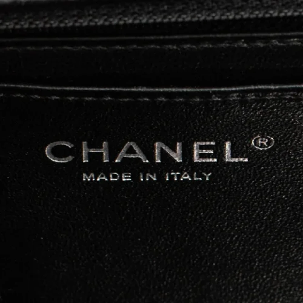 Chanel Vintage Pre-owned Leather chanel-bags Black Dames