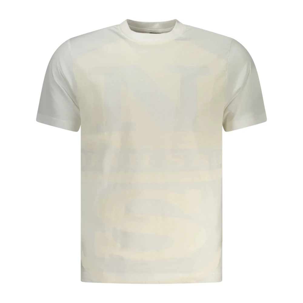 North Sails Men's White T-Shirts, 2XL, Short-Sleeve T-Shirt