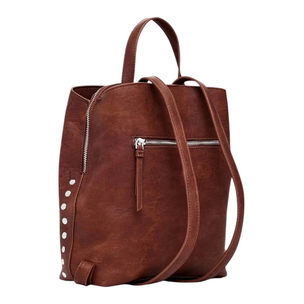 Desigual Lente Zomer Damesrugzak Collectie Brown Dames