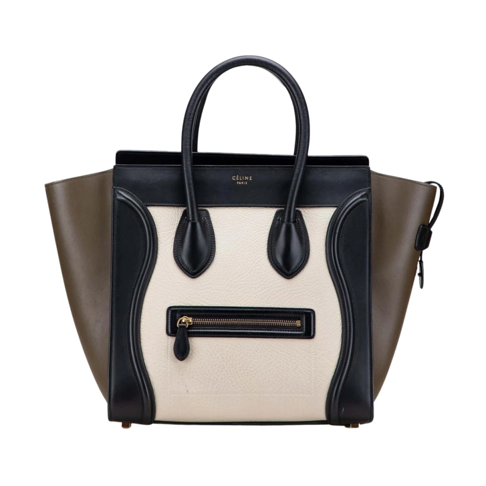 Celine Vintage Women's Pre-Owned Leather Handbag