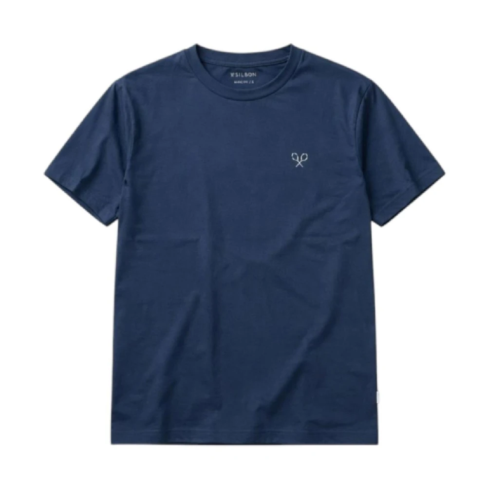 Silbon Blue T-Shirt - Male - T-Shirts - L - Tops
