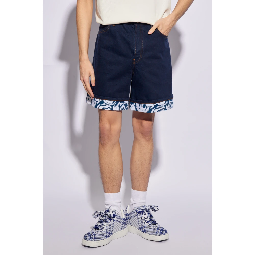 Burberry Denim shorts Blue Heren