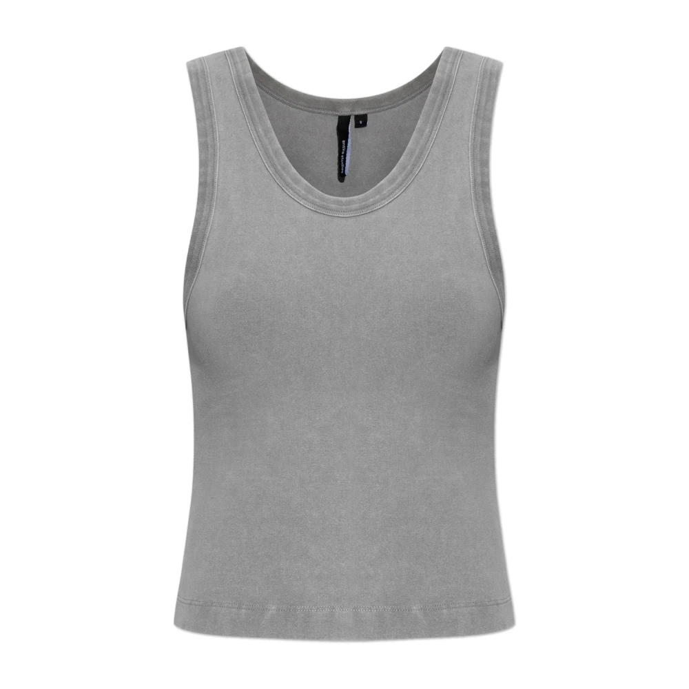 Entire Studios Top Cropped Gray Dames
