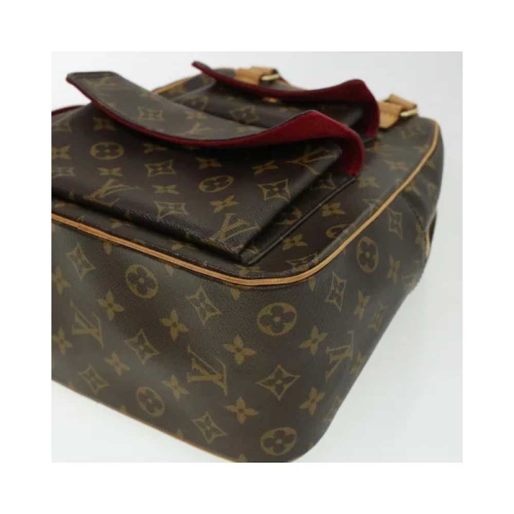 Louis Vuitton Vintage Pre-owned Canvas handbags Brown Dames