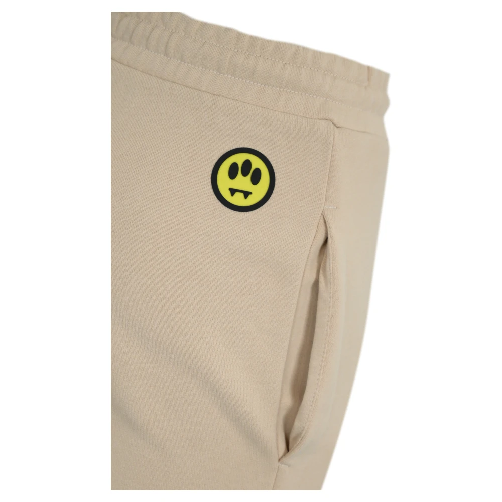 Barrow Zand Katoenen Unisex Broek Beige Heren