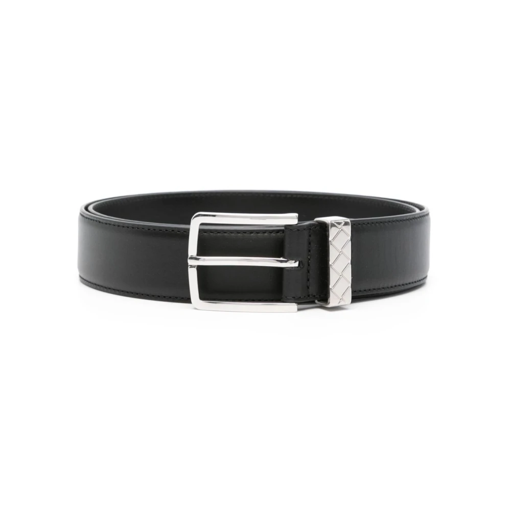 Bottega Veneta Frans Riem Zwart Zilver Stijl Black Heren