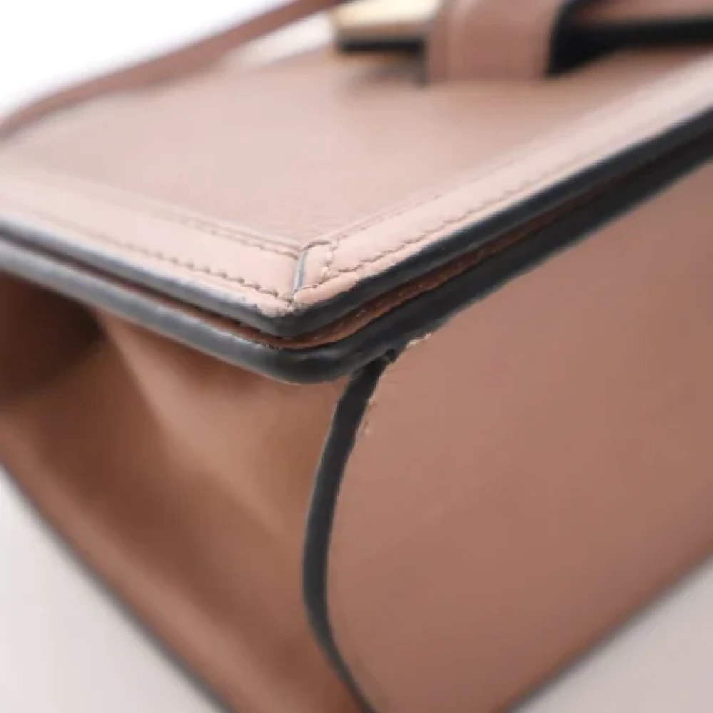 Loewe Pre-owned Leather shoulder-bags Pink Dames