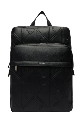 Emblem AOP Emboss Slim Square Bag