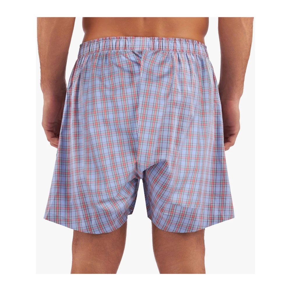 Brooks Brothers Lichtblauwe katoenen Oxford-stoffen boxershorts Blue Heren