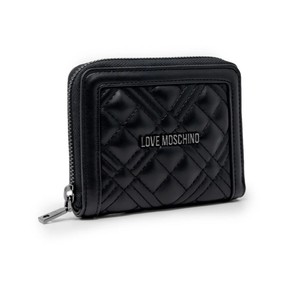Love Moschino Grote Damesportemonnee Black Dames
