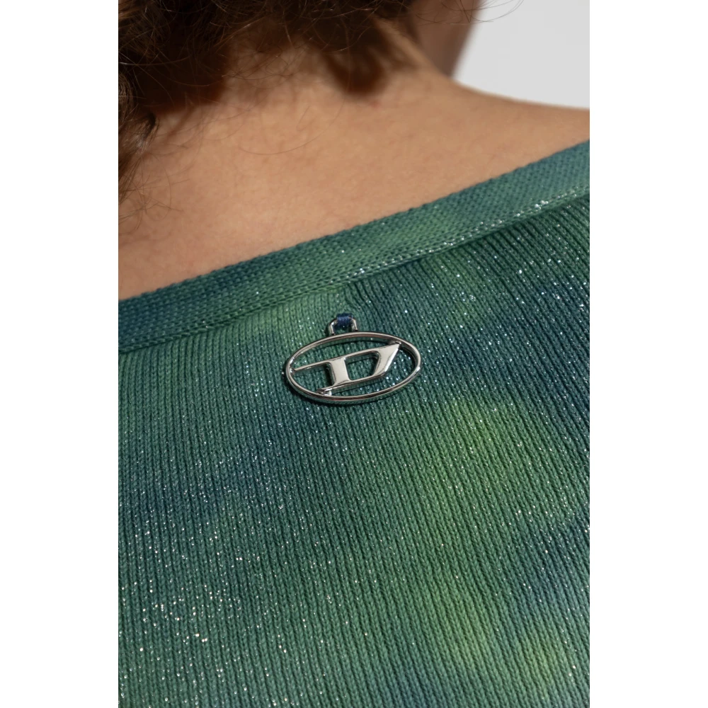 Diesel Cardigan M-Isotta Green Dames