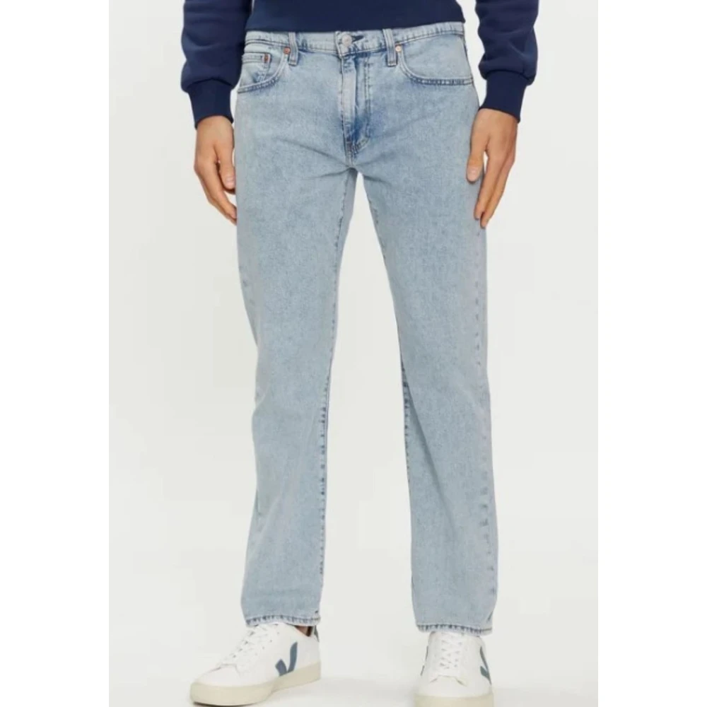 Levi's Heren Tapered Frosty Cool Jeans Blue Heren