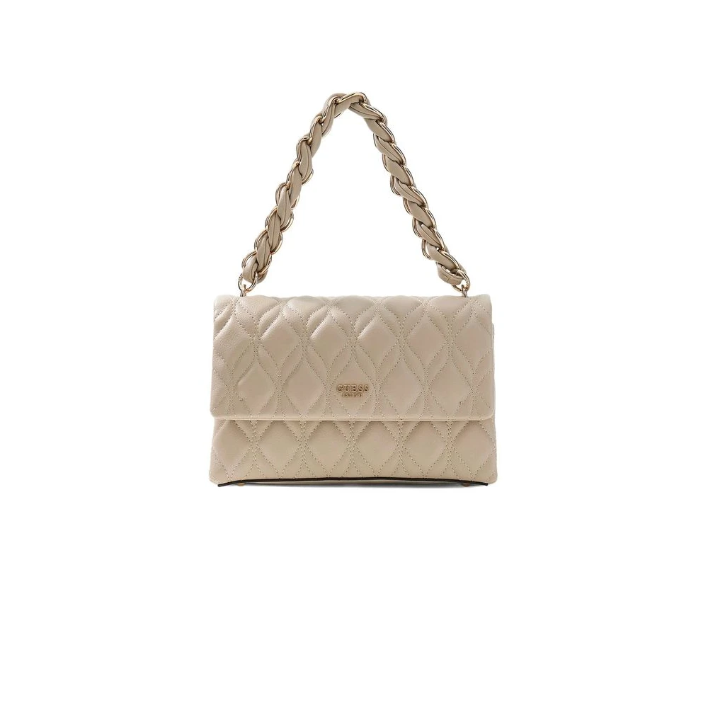 Guess Maxine Flap Crossbody - Female - Shoulder Bags - Beige - One Size - Bags