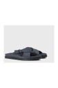 sandale-a-double-bride-en-daim-pour-homme-bleu