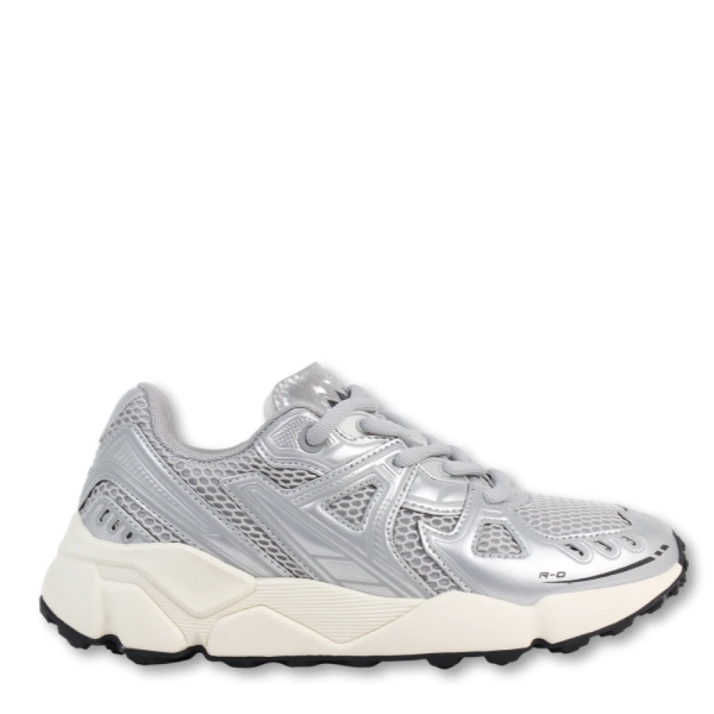 RUN OF Metallica Sneakers Dames Schoenen Grijs