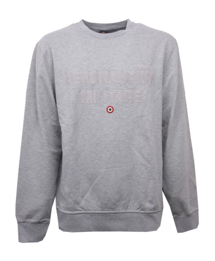 sweatshirt-mode-col-rond-gris-chine