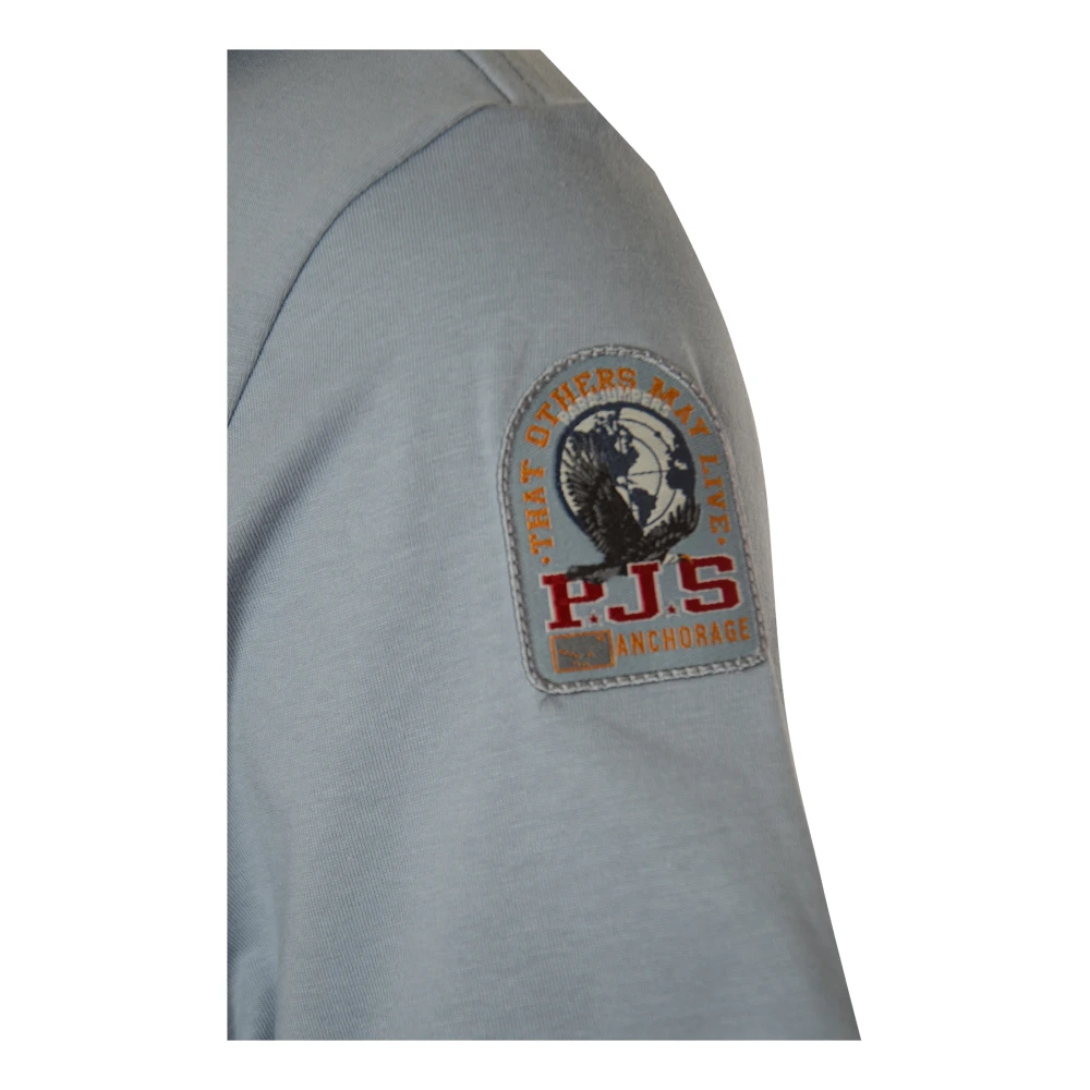 Parajumpers T-Shirts Blue Heren