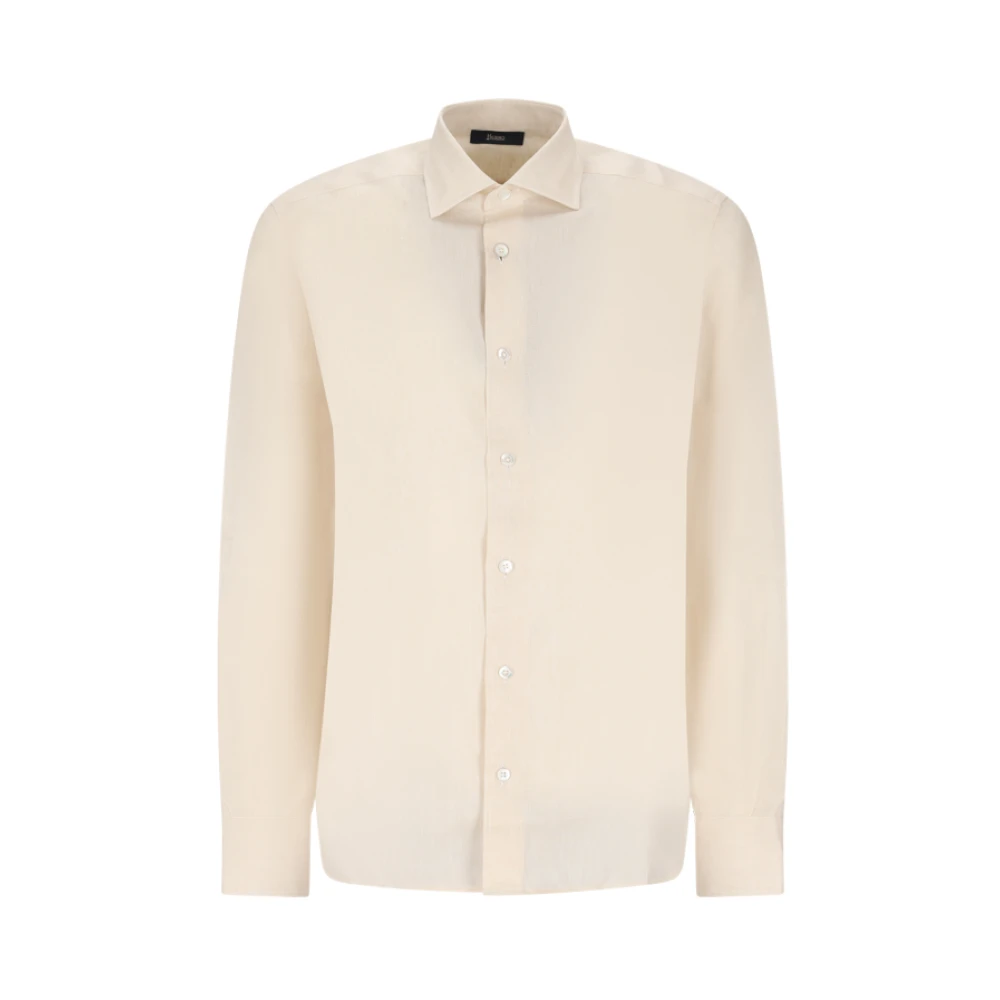 Herno Hombre Beige Camisas, Talla: M