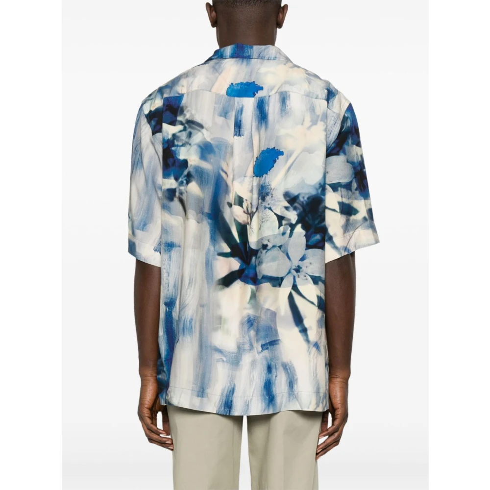 PS By Paul Smith Multicolor oversized shirt met korte mouwen Multicolor Heren