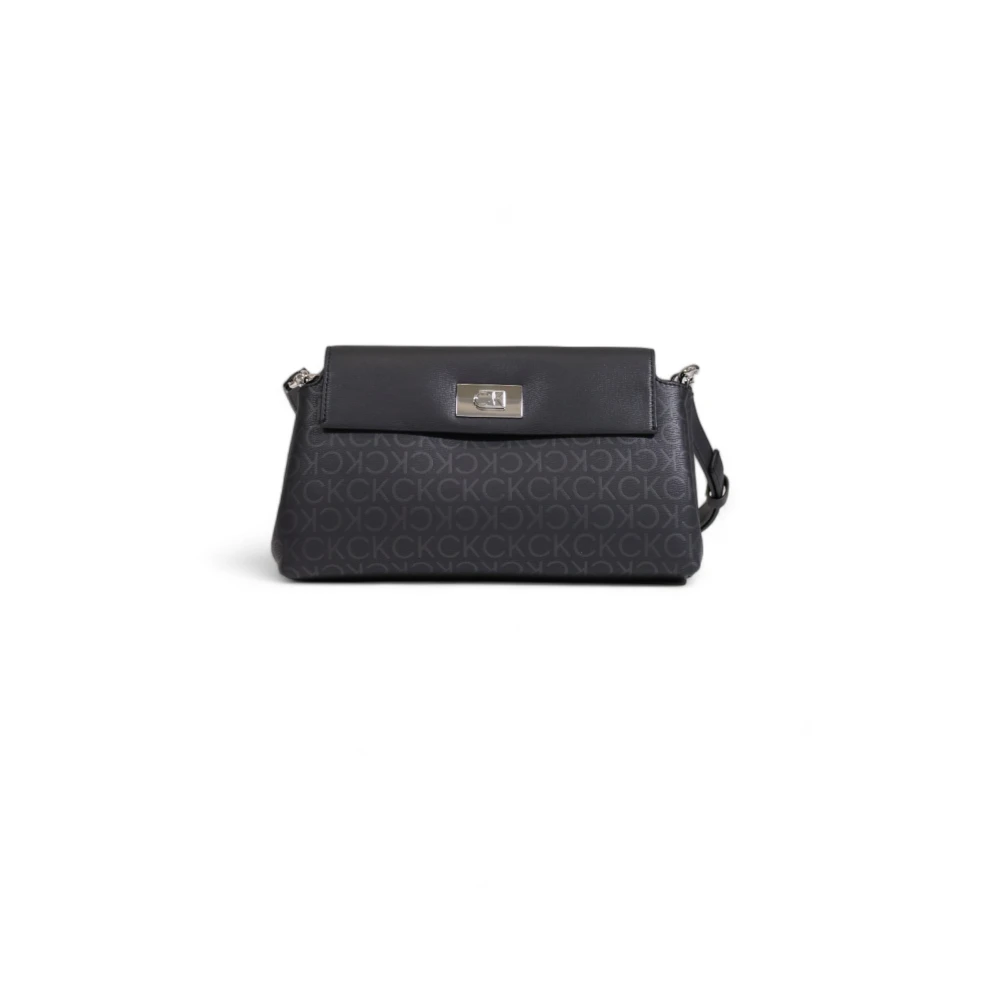 Calvin Klein Schoudertas Herfst Winter Collectie Black Dames