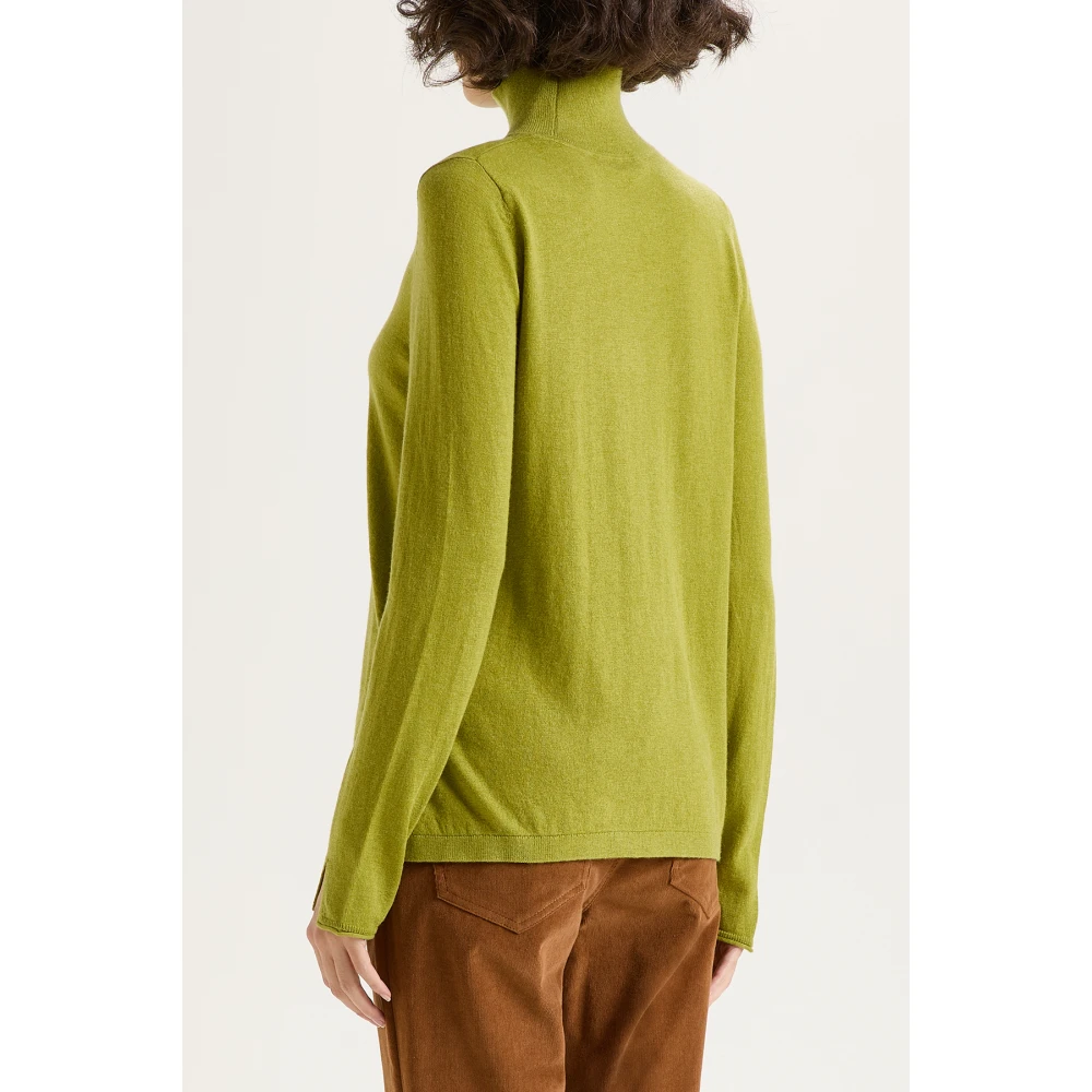 Maliparmi Zachte Touch Trui Green Dames