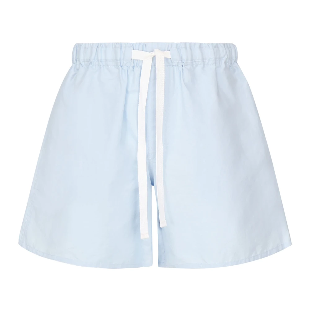 JW Anderson Blauwe Denim Shorts Blue Heren
