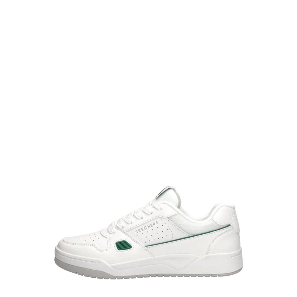 Skechers Koopa Court Volley Low Varsity Heren Schoenen Wit