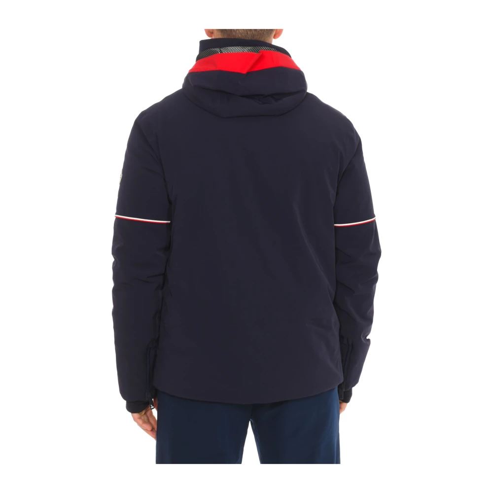 Vuarnet Ski Jas Waterdicht Ademend Capuchon Blue Heren