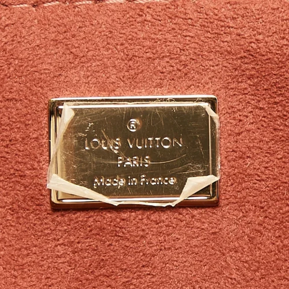 Louis Vuitton Vintage Pre-owned Canvas backpacks Pink Dames