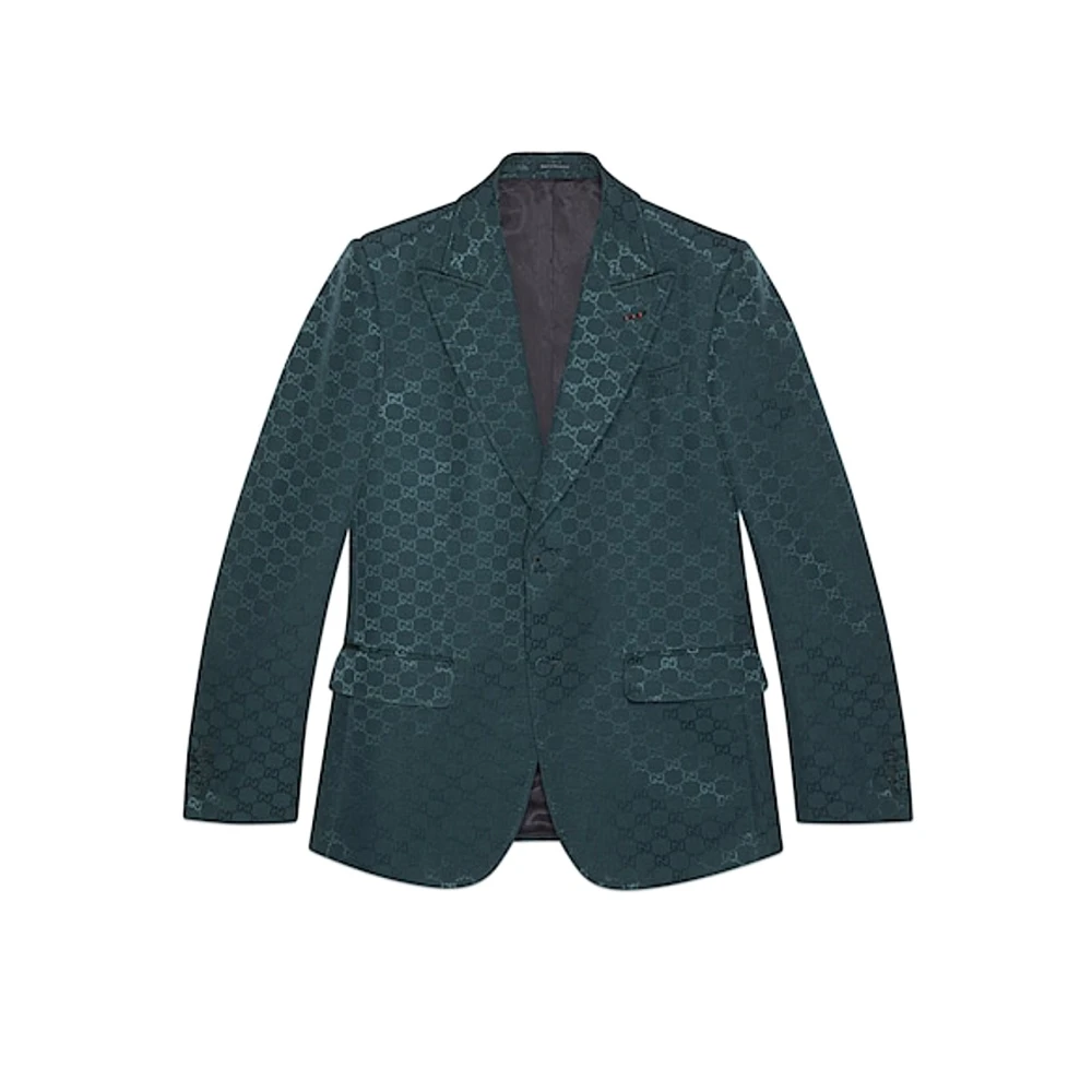 Gucci Stijlvolle Jas voor Mannen Green Heren