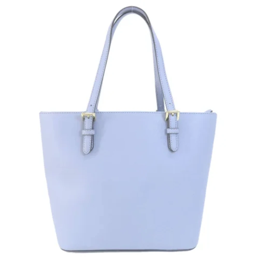 Michael Kors Pre-owned Leather totes Blue Dames