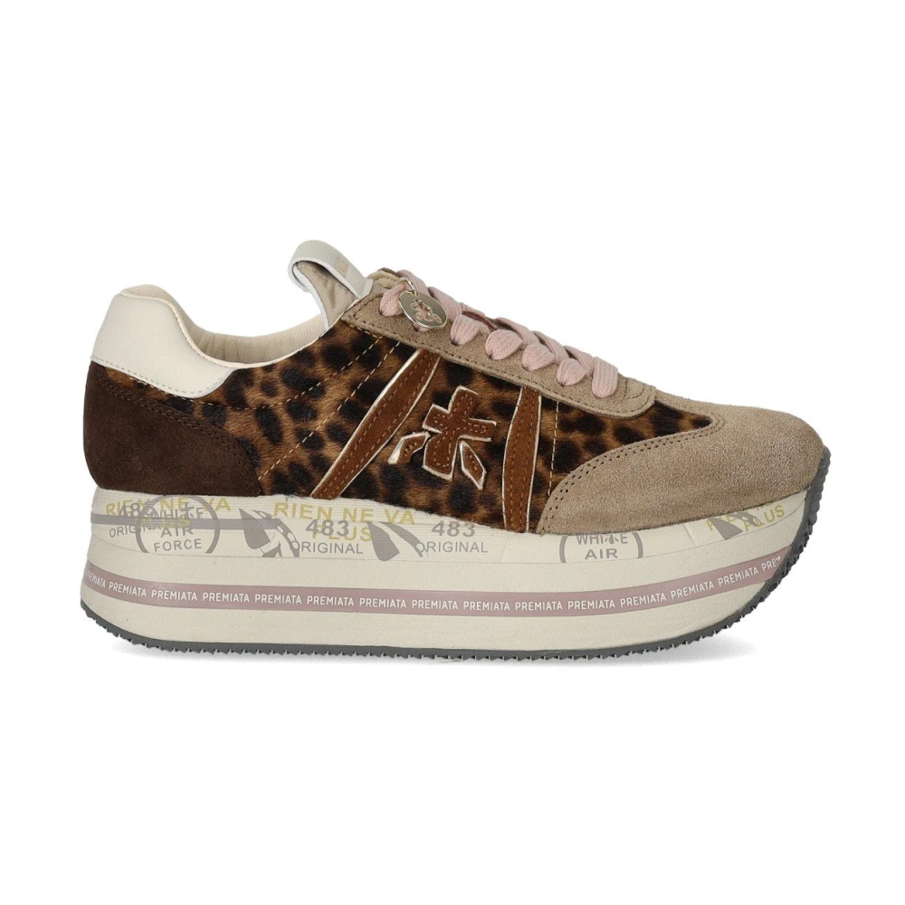 Premiata Beth 7741 Sneakers Dames Schoenen Bruin
