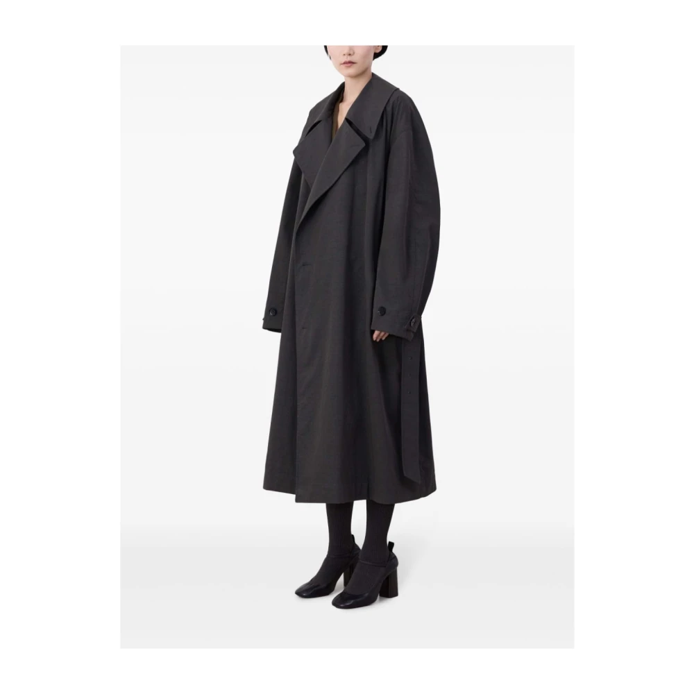 Lemaire Tibetaanse Trench Coat Black Dames