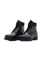bottes-noires-a-lacets-avec-semelle-en-caoutchouc