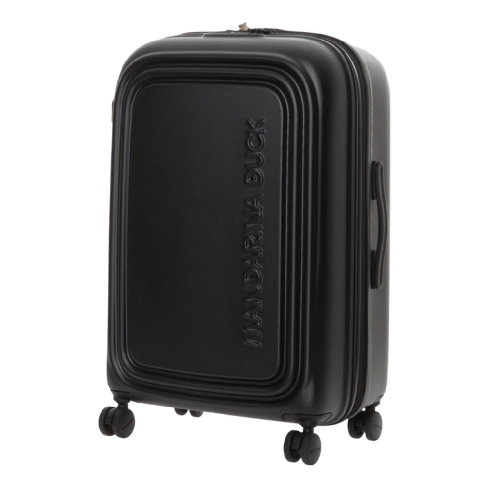 Mandarina Duck Unisex Nero Suitcases, Taglia Unica, New,