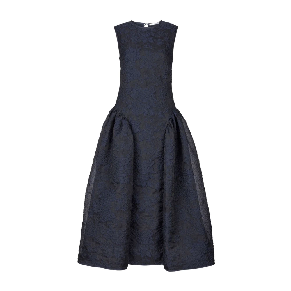 Cecilie Bahnsen Blauwe Jurk Collectie Blue Dames