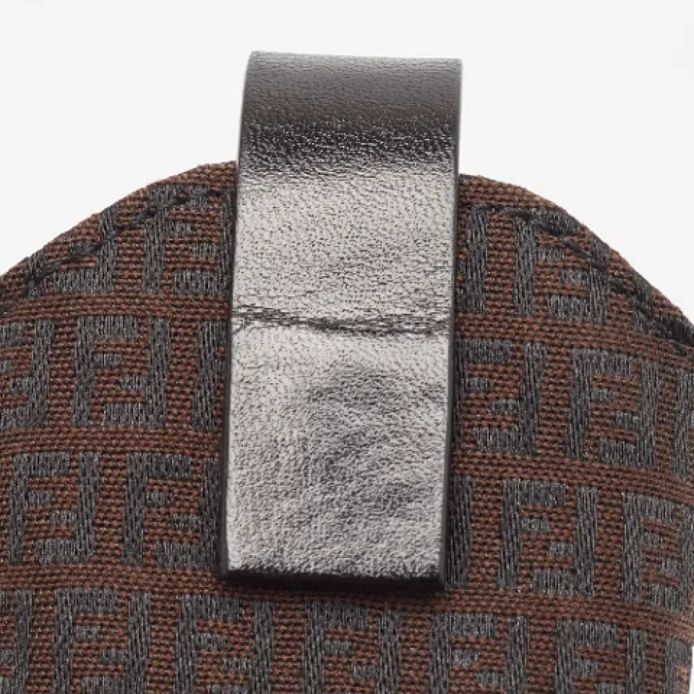 Fendi Vintage Pre-owned Canvas home-office Brown Dames