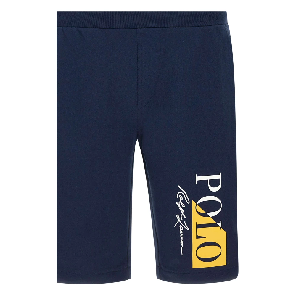 Polo Ralph Lauren Heren Bermuda Katoen Shorts Blue Heren